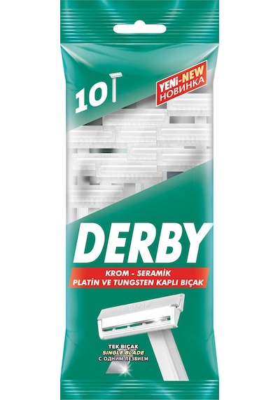 Derby Kullan-At Tıraş Bıçağı 10'lu
