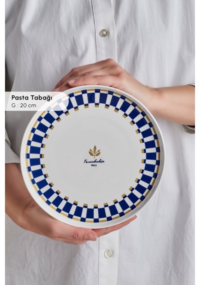 Karaca X Taraftar Lisanslı Forever Bone 14 Parça 6 Kişilik Kahvaltı Takımı Lacivert