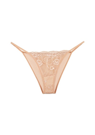 Sensu Kadın Ipli Dantelli Slip 5'li Külot Set Karışık Renkler Kts3063 Karışık