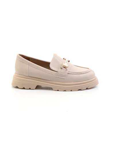 Bambi Bej Kadın Loafer Ayakkabı K01179828109 Bej