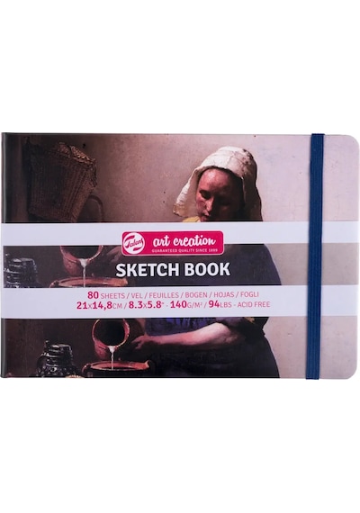 Talens Art Creation Milkmaid Sketch Book Eskiz Defteri 140 Gr 21x14.8 Cm 80 Yaprak 9314355m