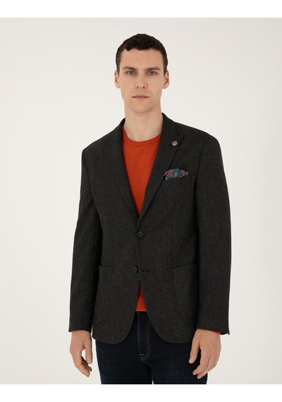 Pierre Cardin Erkek Siyah Ceket 50292174-vr046 Siyah