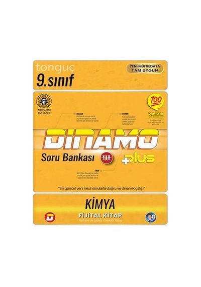 Tonguç 9.sınıf Dinamo Kimya Soru Bankası +plus
