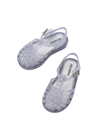 Mini Melissa Kız Çocuk Possession Parıltılı Gümüş Sandalet-14477