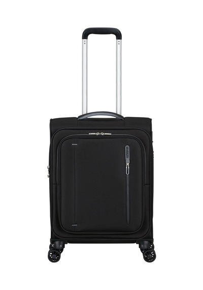 American Tourister Cloudrıder-spınner S Exp Tsa Siyah Çekçekli Kumaş Valiz