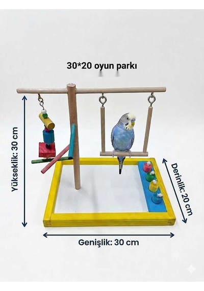 30x20 Kuş Oyun Parkı