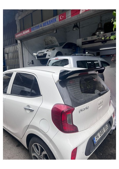 Kia Picanto Spoiler Spoyler - Bagaj Üstü Rüzgarlık