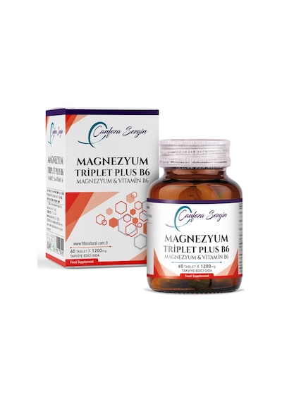 Canfeza Sezgin Magnezyum Triplet Vitamin Plus B6 60 Tablet
