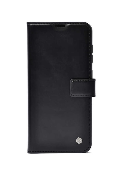 Xiaomi Redmi A4 Kılıf Zore Kar Deluxe Kapaklı Kılıf Siyah