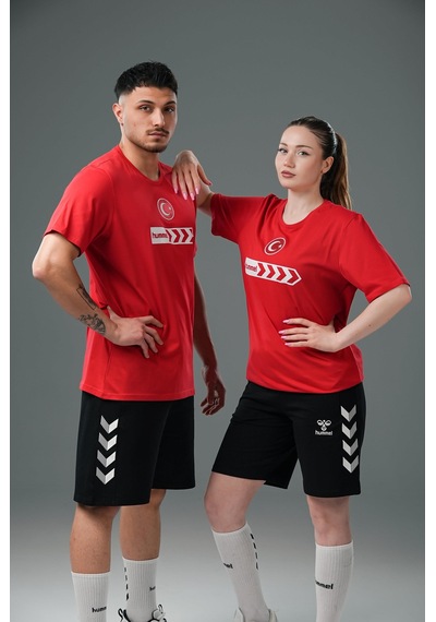 Hummel Armin Milli Takım Pro Tişört Kırmızı