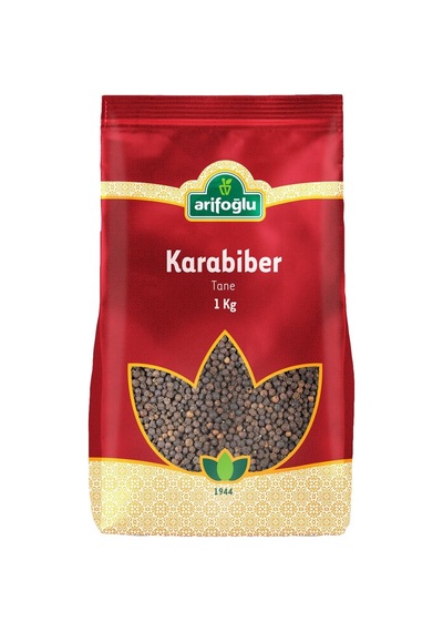 Arifoğlu Tane Karabiber 1 Kg - Keskin Aroma Ve Taze Baharat Tarı