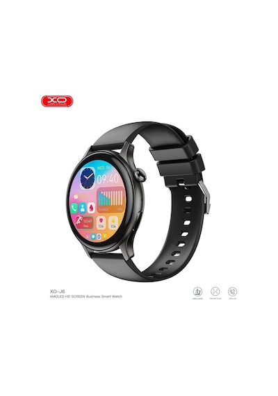 Xo J6 Yuvarlak Slim Kasa Akıllı Saat (İthalatçı Garantili)