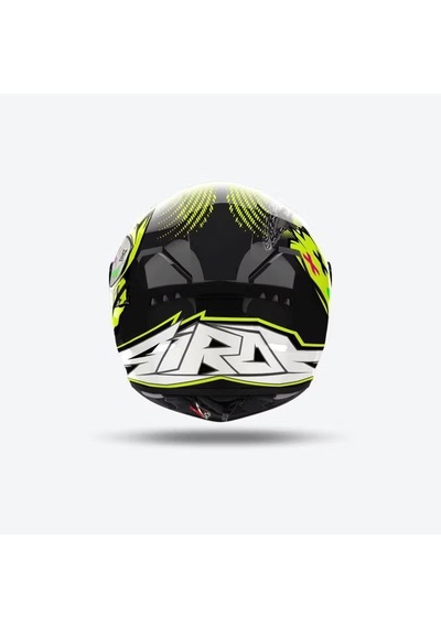 Aıroh Connor Gamer Gloss Kask Siyah Sarı