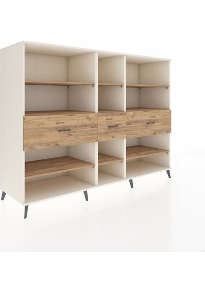 Kronos Dolap 9 Raflı 3 Çekmeceli 220x59x163 Aytaşı-çam Atlas Çam - Aytası Kronos Dolap 9 Raflı 3 Çekmeceli 220x59x163 Aytaşı-çam Atlas Çam - Aytası