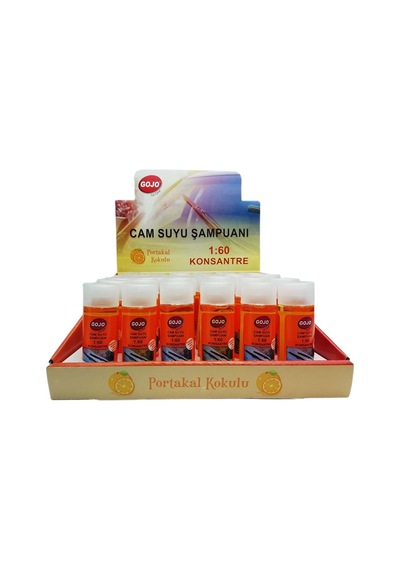 Gojo Cam Suyu Şampuanı 1:60 Konsantre 36 'Lı Paket