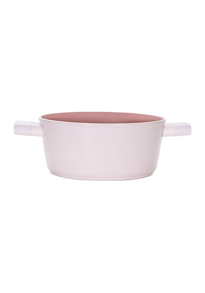Emsan Swiss Crystal Derin Tencere Pembe 24 CM