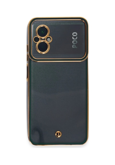 Xiaomi Poco M5 Kılıf Liva Lens Silikon - Yeşil 0.2M-Çok Renkli