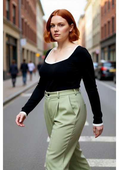 Ersefa Kadınlara Özel Siyah Kare Yaka Triko Bluz Fitted Kesim Uzun Kol Ş