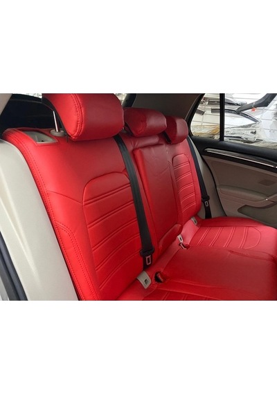 Volkswagen Golf Araca Özel Deri Oto Koltuk Kılıfı (447326438)