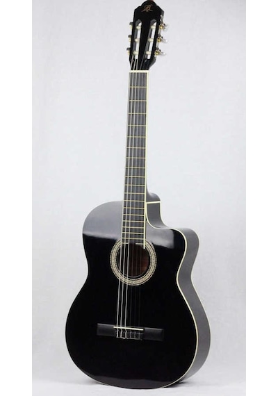 Barcelona Lc 3900 Cbk Cutaway Siyah Klasik Gitar