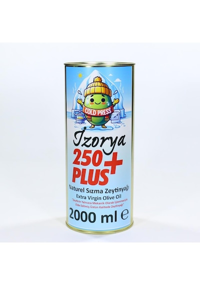 İzorya Yüksek Polifenollü Zeytinyağı 250+ Plus 2 L