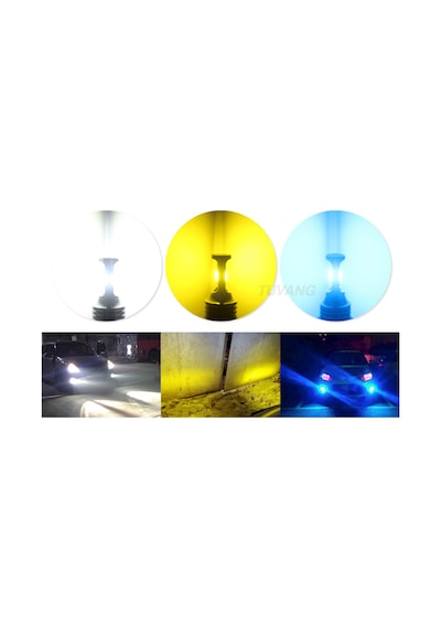 Femex Nova H3 Buz Mavisi Fansız Led  Ampul 4800 Lumen