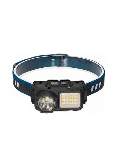 Powermaster S02 Siyah Sensörlü Kafa Lambası Siyah