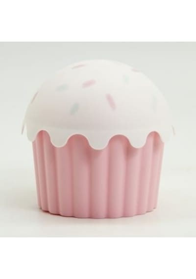 Plastik Saklama Kabı Cupcake Şeklinde Kilit Mekanizmalı 1200 Ml Çok Renkli