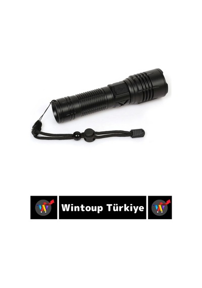 Özel Kamp Avcı Balıkçı Deprem Enerji Tasarrufu 5 Mod 3000 Lümen Güçlü Beyaz Işık Güvenlik El Feneri Çok Renkli