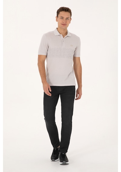 U.S. Polo Assn. U.s. Polo Assn. Erkek Taş Tişört 50324789-vr049 Taş Rengi