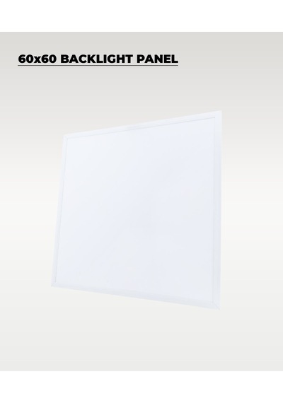 48 W. Sıva Altı 60x60 Backlight Beyaz Panel Armatür 4000k - 2 Adet