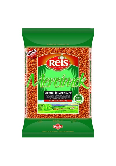 Reis Kırmızı Mercimek 2,5 Kg - Çorbalık Ve Köftelik Bakliyat 2'li Ekonomik Paket - 2 Adet Tarı