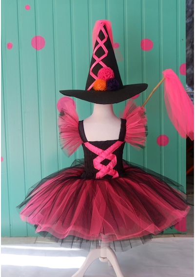 Cadı Kostümü Hallowen Kostümü