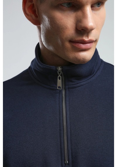 Benmanaj Erkek Antrasit Sweatshirt - Lacivert Lacivert