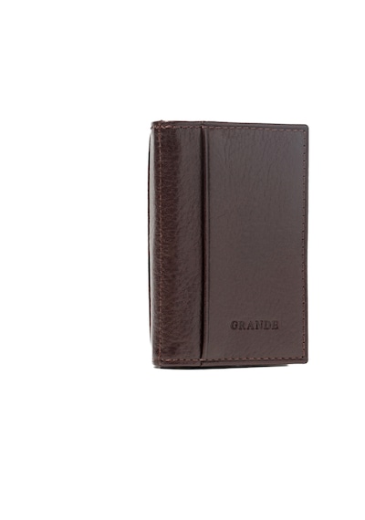 Kahve Cüzdan & Kartlık Unisex 825 Grande Deri Cüzdan Kartlık kahverengi