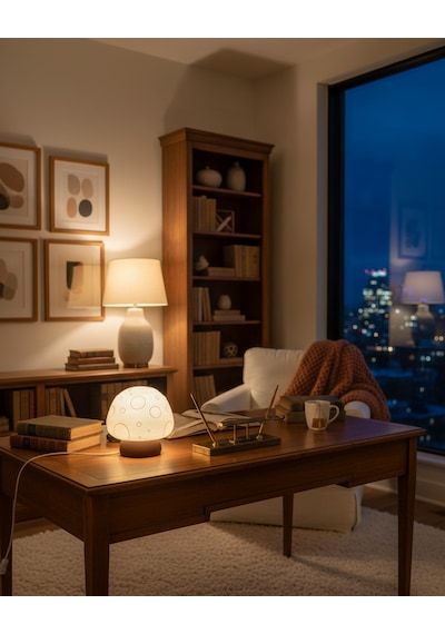 Elana Design Mumi Mantar Abajur - Abajur Ve Gece Lambası