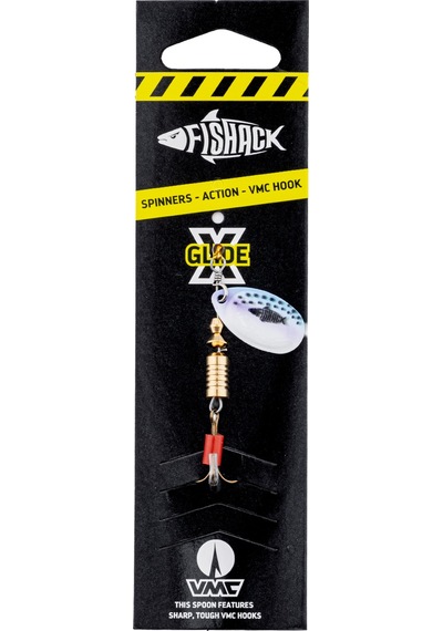 Döner Kaşık - Fishack Glidex - Aurora - 5g - No:2 - Alabalık/turna/levrek Olta Kaşığı