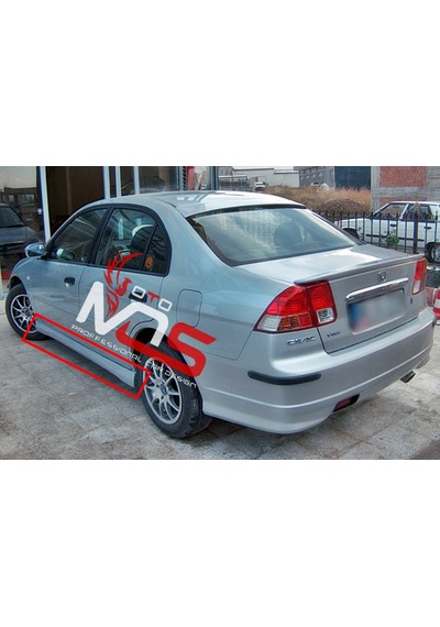 Honda Civic Vtec 2 Marşpiyel Sağ Sol Takım Vc Fiberglass Boyasız
