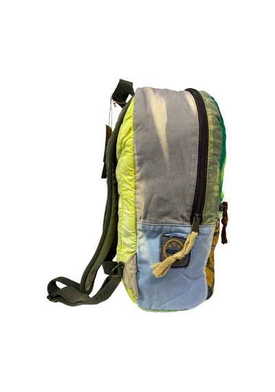 Old Cotton Cargo Kaliteli Tek Bölmeli Vintage Disayn Sırt Gezi Çantası Zermatt Bag 5122 Açık Yeşil