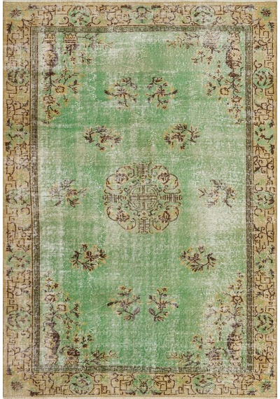 Vintage Yün El Dokuma Halı 162 X 229 Cm 10120