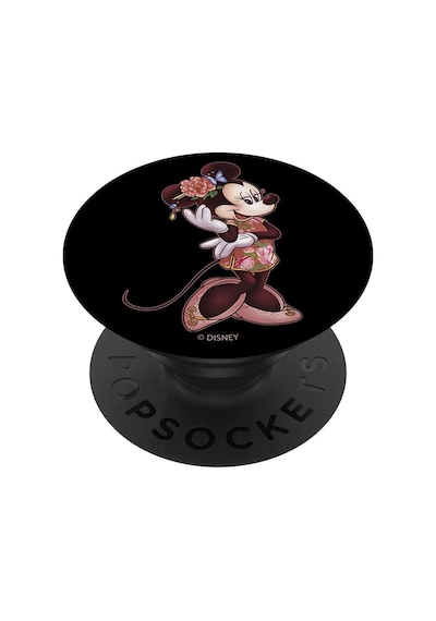 Mickey And Friends Minnie Mouse Floral Flower Hat Popsockets Swappable Popgrip Diğer