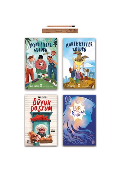 Timaş İlk Gençlik Mükemmeller Kulübü - Başarısızlar Kulübü - Büyük Dostum - Bir Tür Kıvılcım Set 4 Kitap