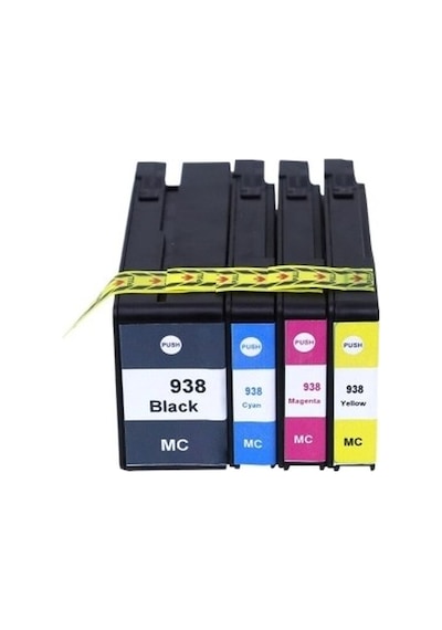 Tecprint Hp 938 4'lü Uyumlu Takım Ve Seti Uyumlu Mürekkep Kartuş Set