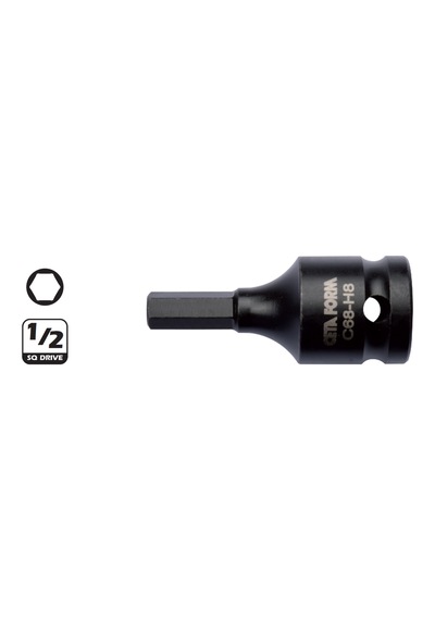 Ceta Form C68-h05 5mm 1/2 Allen Uçlu Havalı Lokma Bits