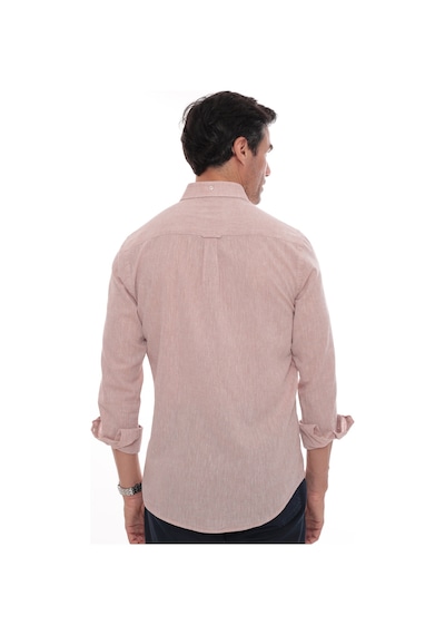 Slim Fit Uzun Kol Yaka Düğmeli Nefes Alan Keten Hediye Kutulu Erkek Gömlek Fs-004548 - Koyu Bej-3224 Slim Fit Uzun Kol Yaka Düğmeli Nefes Alan Keten Hediye Kutulu Erkek Gömlek Fs-004548 - Koyu Bej-3224
