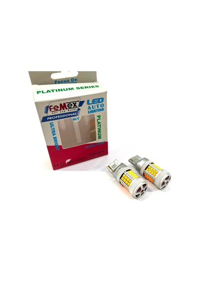 T20 Oto Led Sinyal Ampulü Tak Kullan Decoderli Sinyal Fanlı Led Ampul