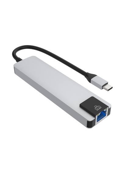 5 Port Usb Hub 3.0 Type C To Ethernet/hdmı Dönüştürücü Çoklayıcı
