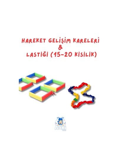 Hareket Gelişim Kareleri Ve Lastiği 15-20 Kişilik