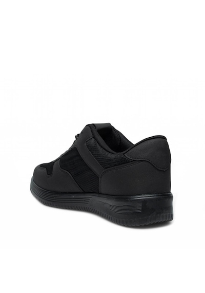 Tarzbu Erkek Büyük Numara Rahat Taban Yürüyüş Günlük Ayakkabı Sneaker Siyah Tarz4027 Siyah
