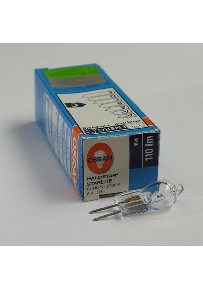 Osram 64410s 10 Watt 6volt G4 Duy Eksanal Flemanlı Kapsül Halojen Ampul - Özel Ampül